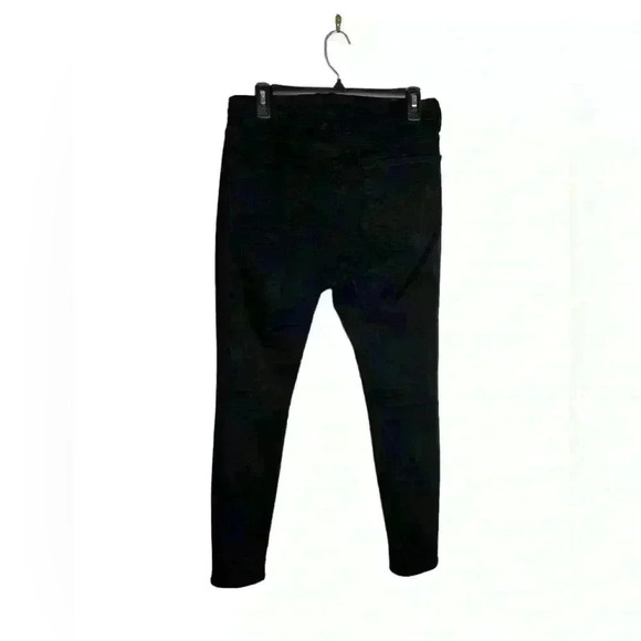 GOOD American Good Legs Crop in Black001 Skinny Jeans Size 12/31 - Picture 7 of 10